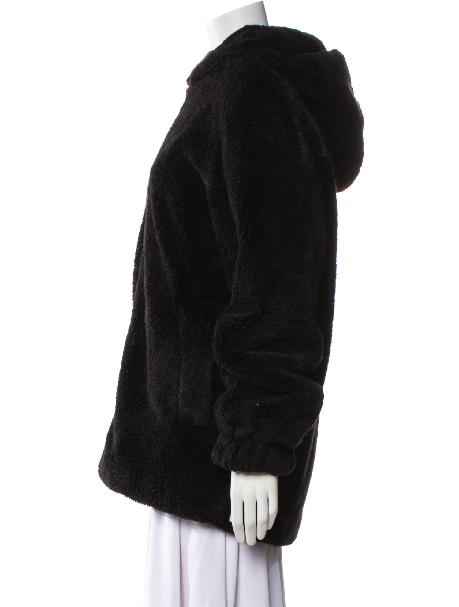 Helmut Lang Faux Fur Jacket